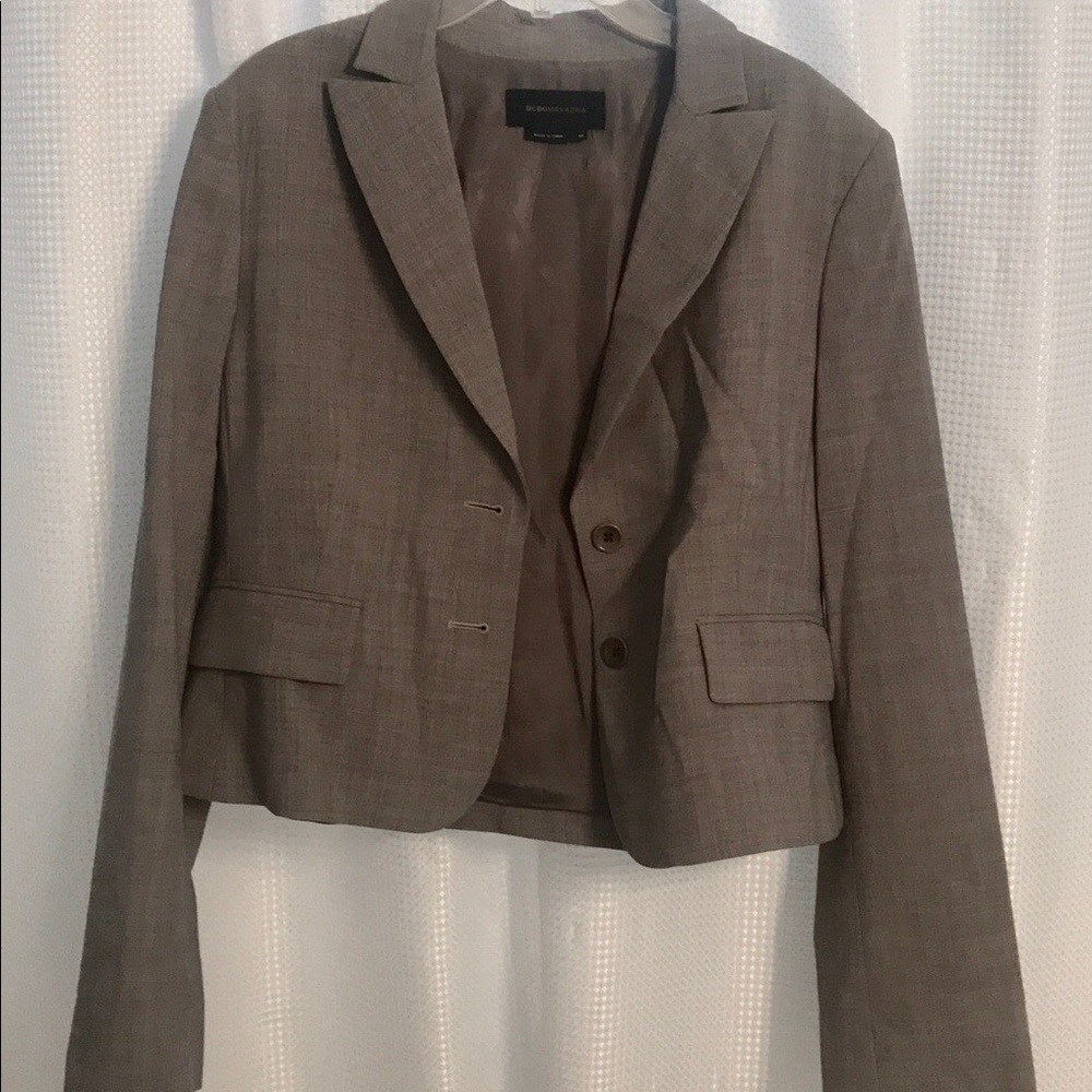 BCBG gray blazer